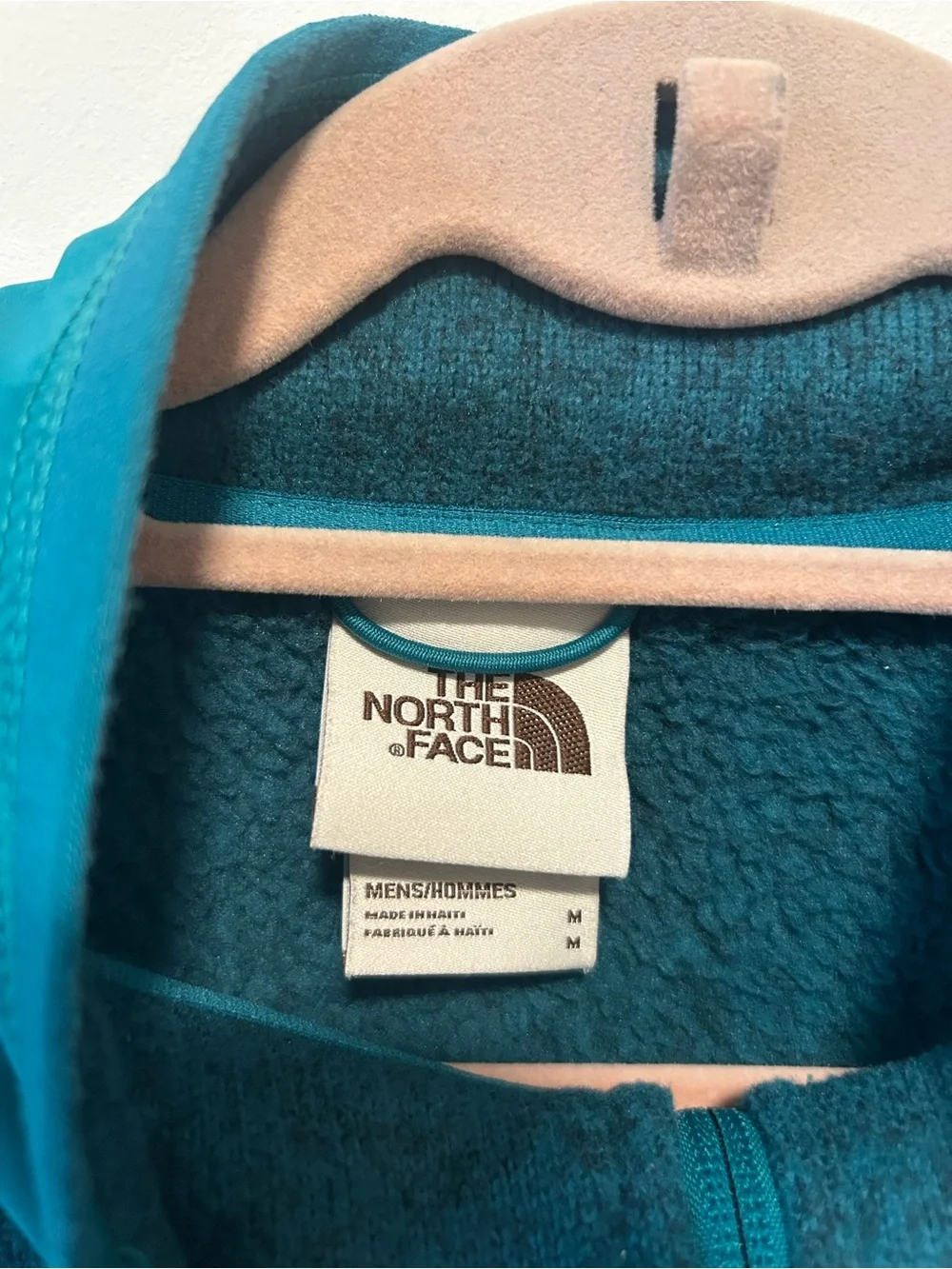 The North Face Teal Full-Zip Fleece Jacket